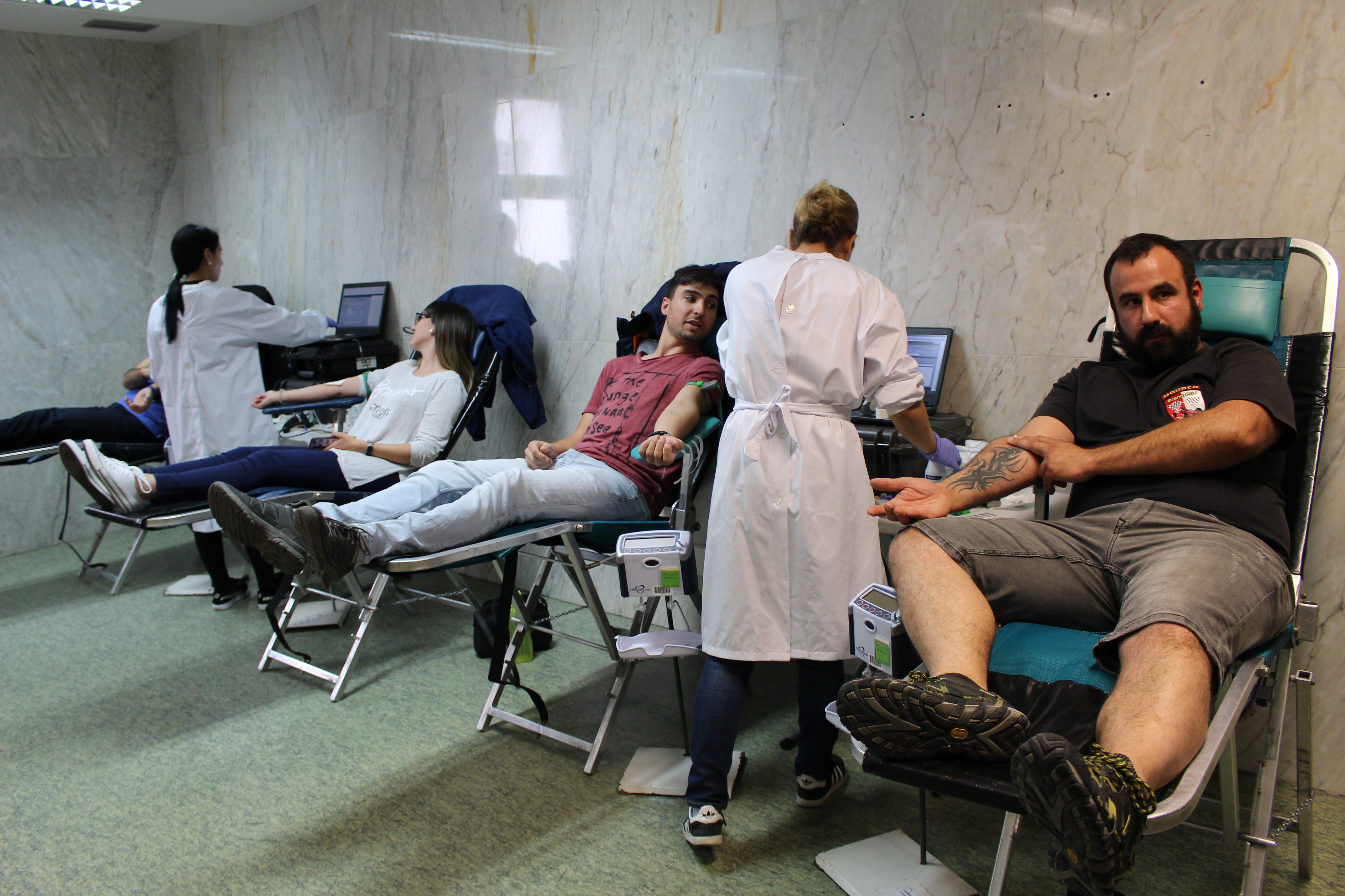 Recolha de Sangue nas instalações da Escola Superior de Saúde
