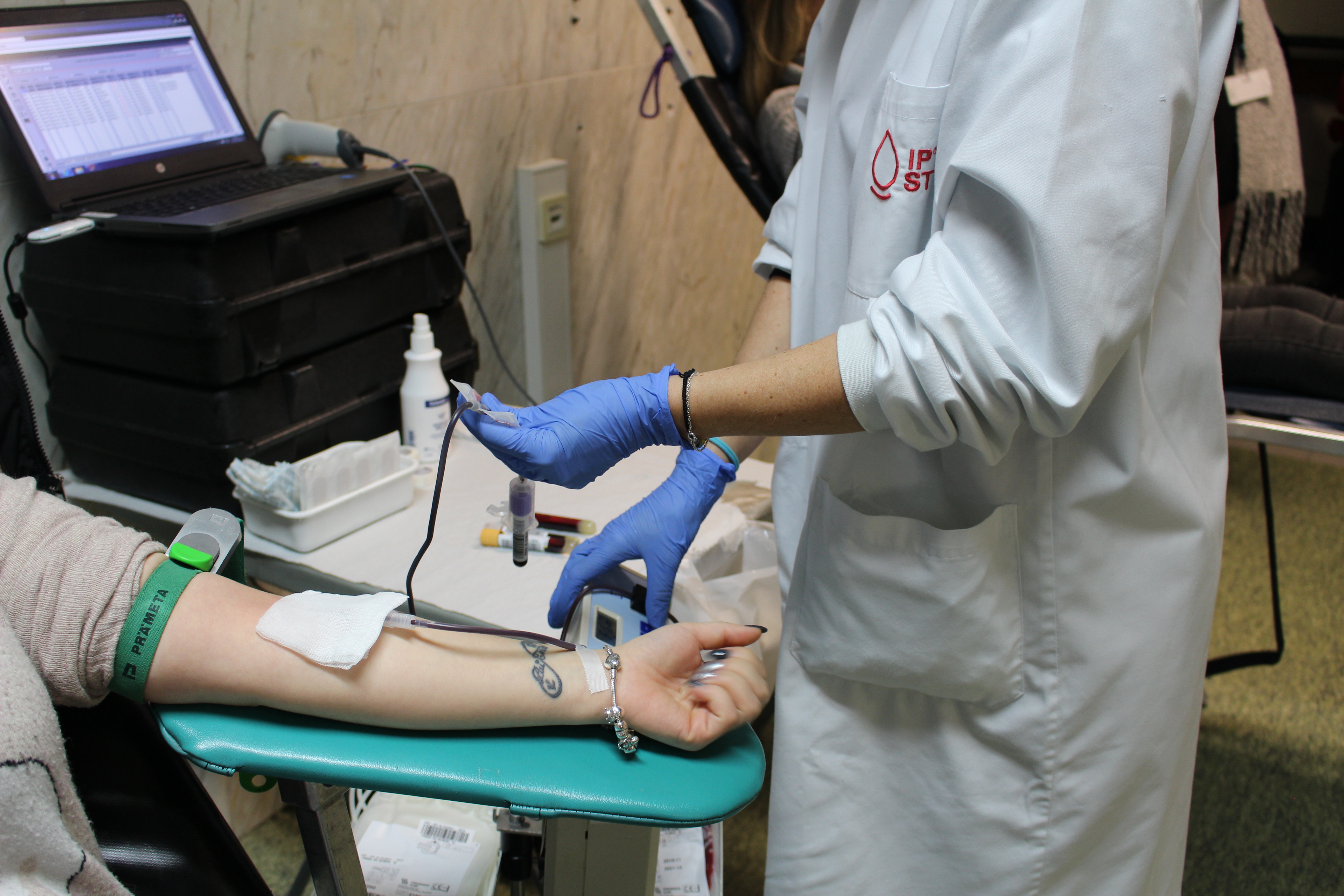 Recolha de Sangue na Escola Superior de Saúde