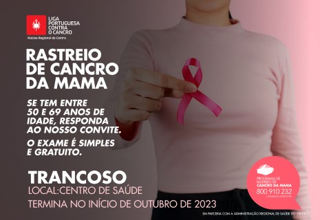 Rastreio do Cancro da mama em Trancoso
