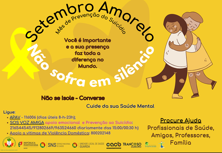 Prevenção do Suicídio e Promoção de Saúde Mental em Trancoso